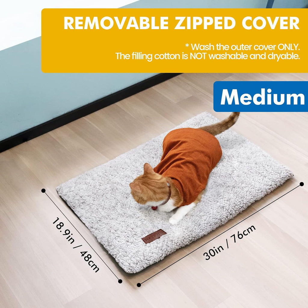 mora pets self warming cat bed self heating showing dimensions