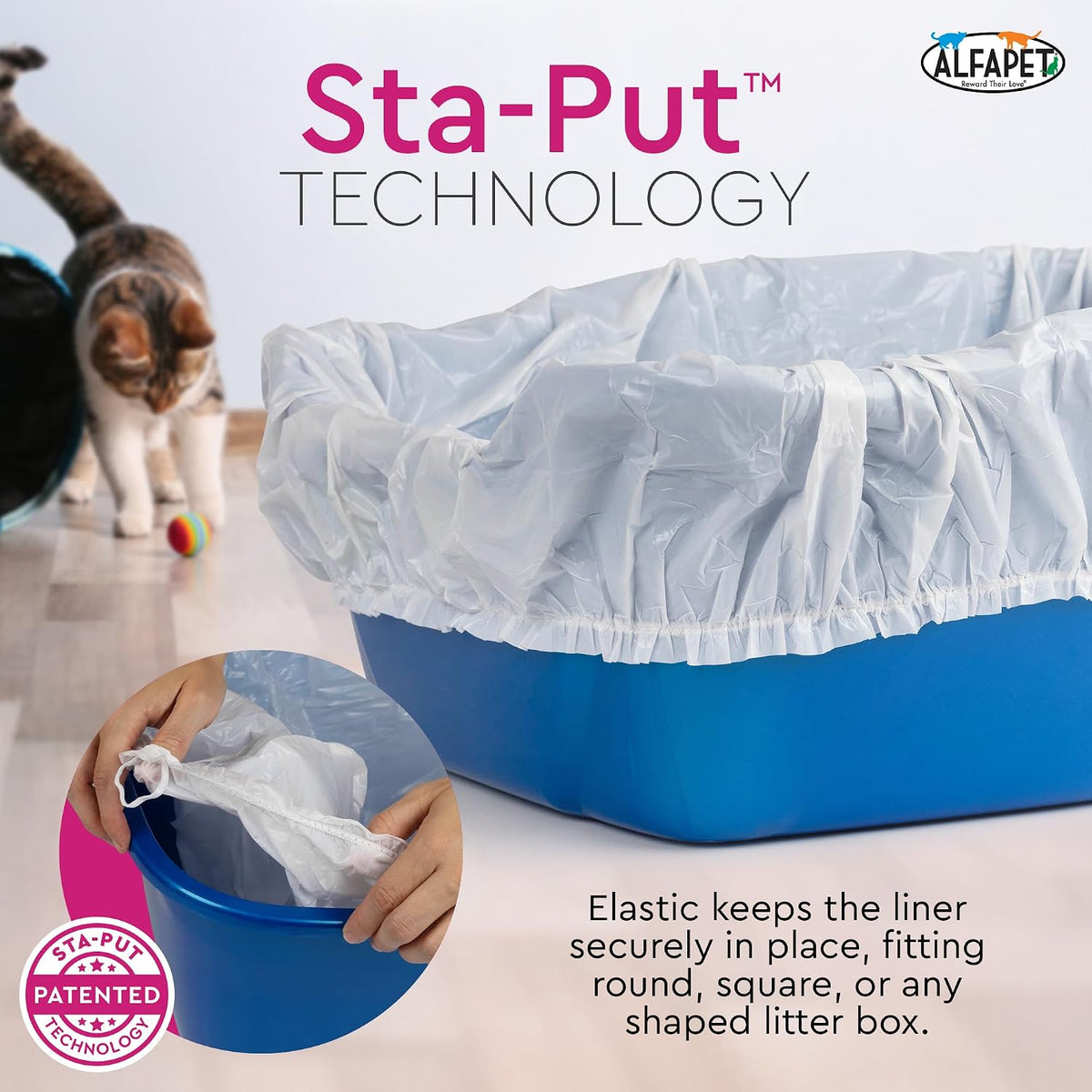 cat litter box liners alfapet heavy duty extra showing dimensions