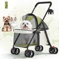 gtplayer foldable pet stroller for small dogs and, main product view