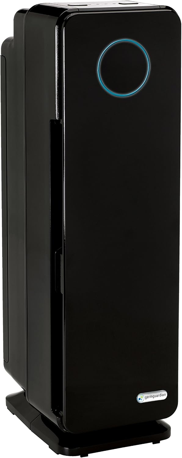 germguardian 5-in-1 hepa air purifier for home, pet, main product view
