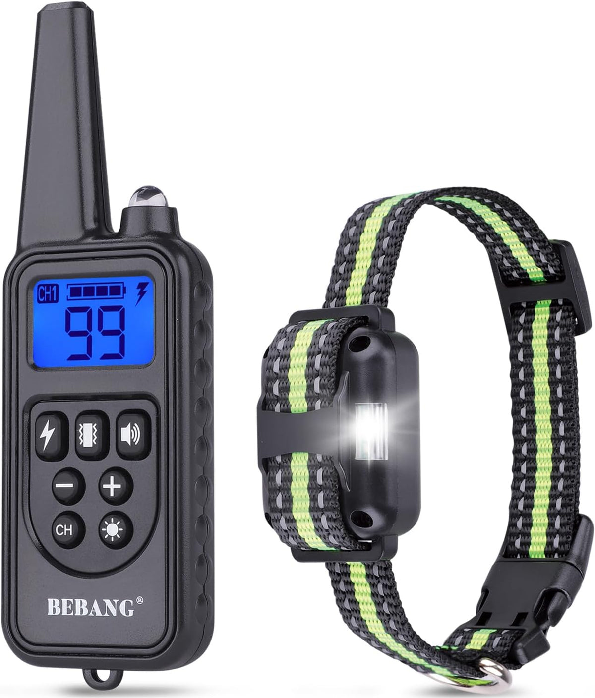 dog training collars, dog shock collar with remote, main product view
