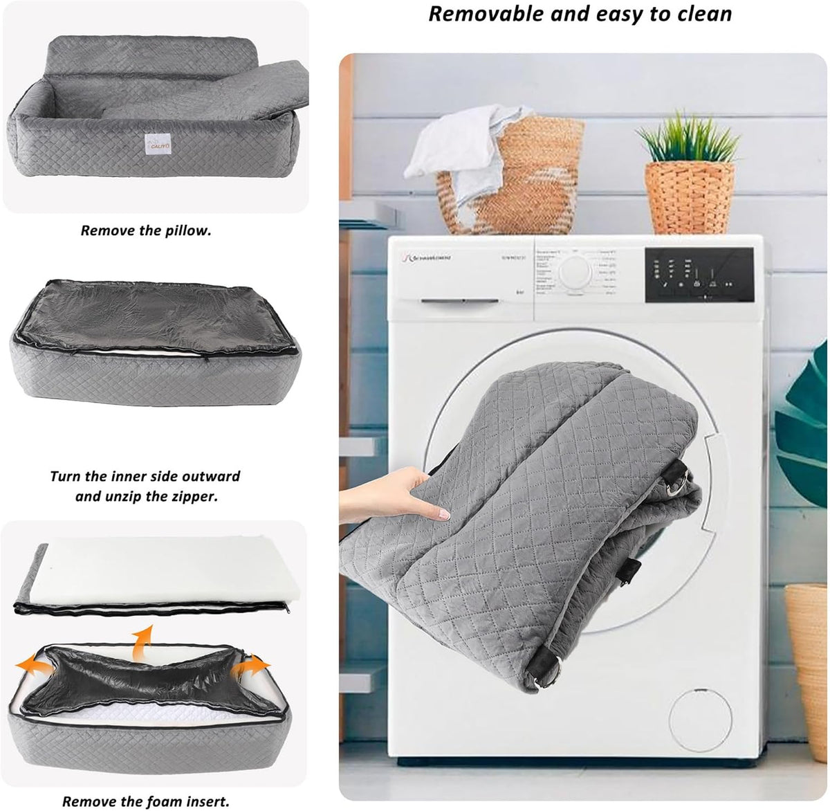 medium to large dog car seat，suitable for all showing dimensions