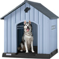 pukami large dog house outdoor indoor, plastic dog, main product view