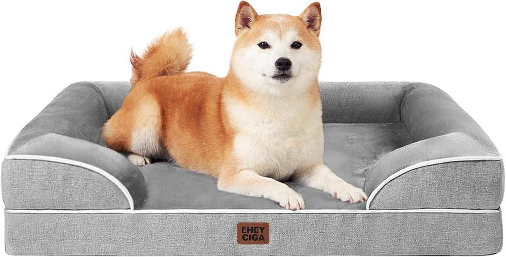 eheyciga orthopedic dog beds large sized dog, waterproof, main product view