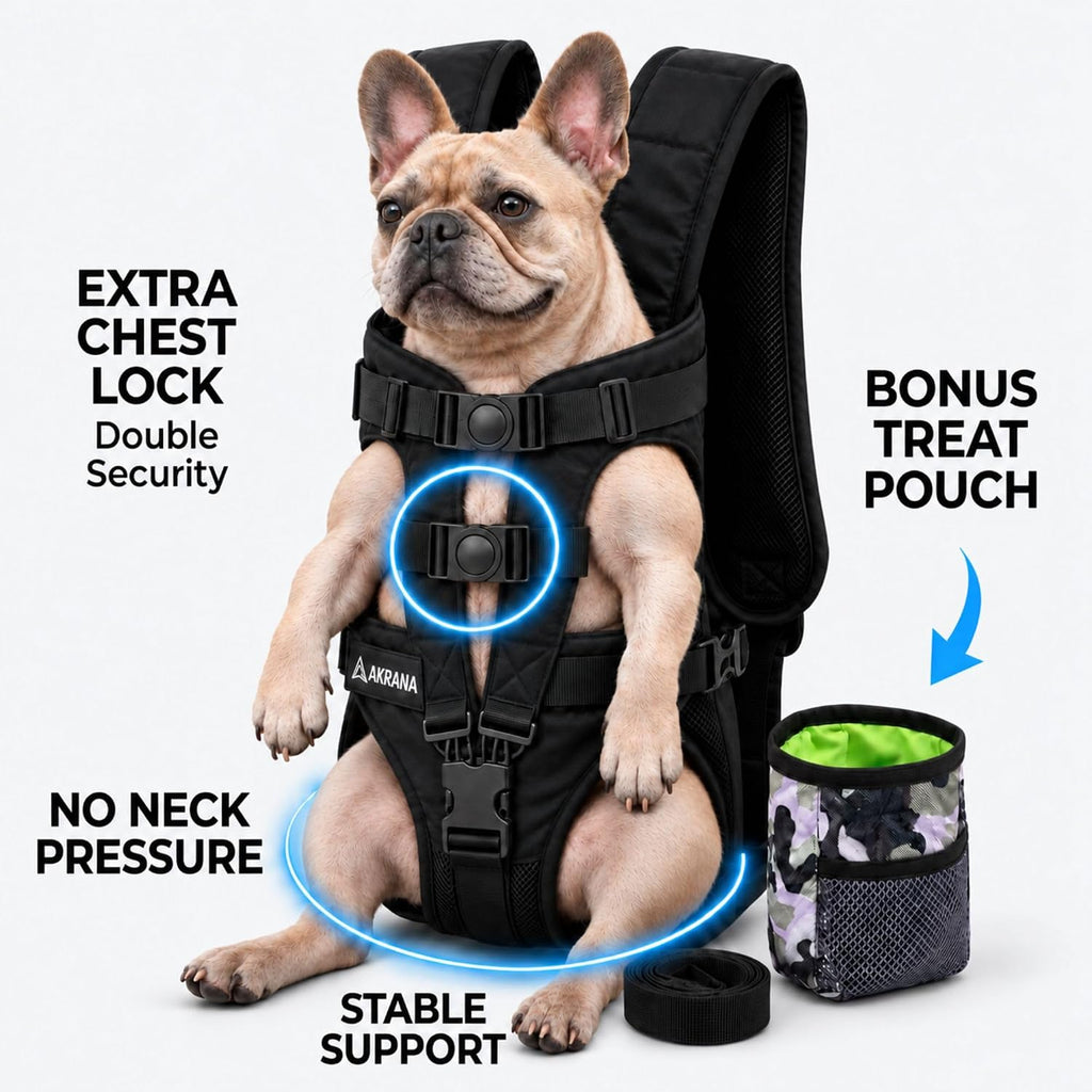 dog backpack carrier for small dogs (medium), close-up detail