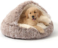 noyal hooded donut bed, calming cave for cats, main product view