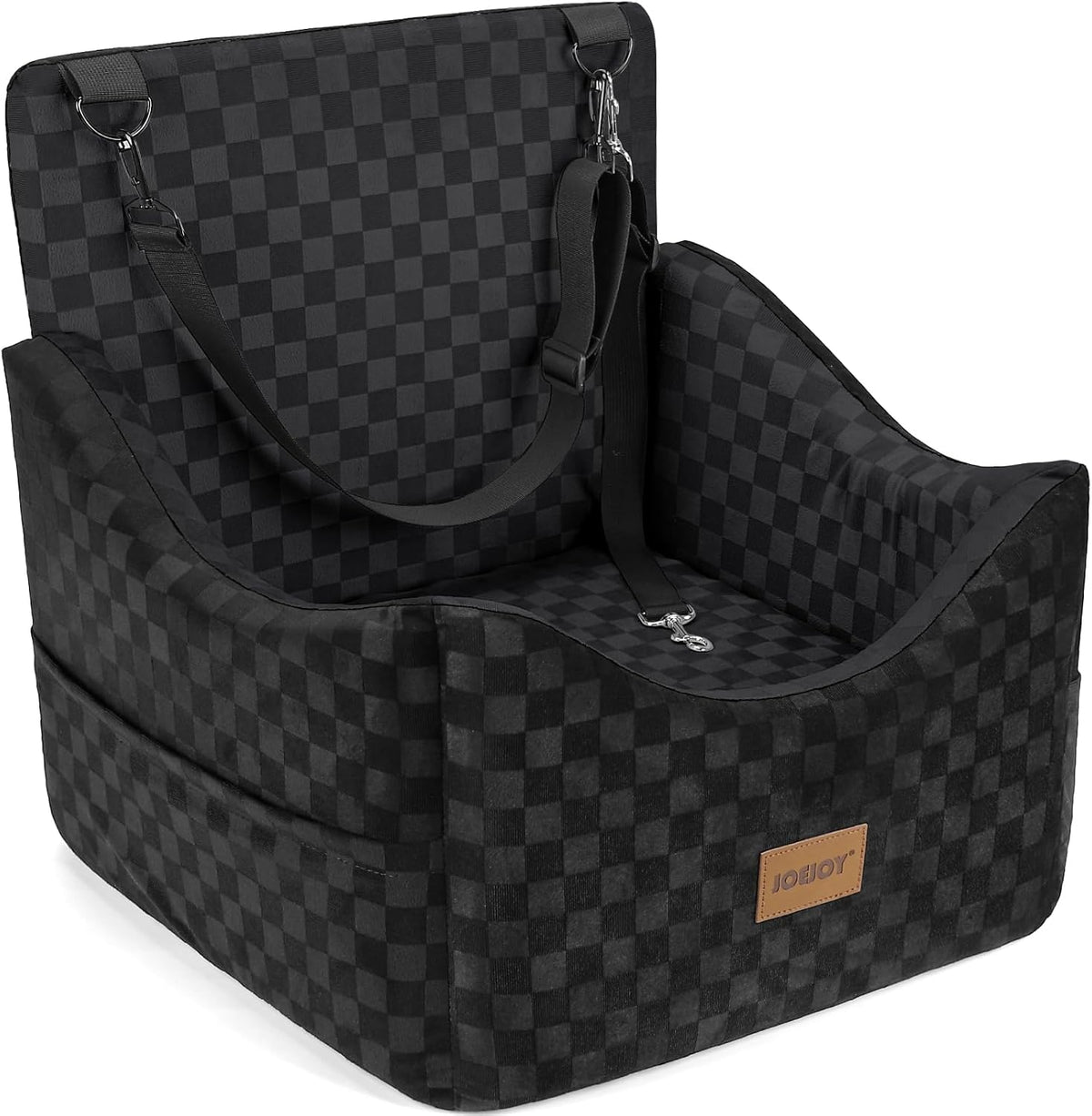 joejoy elevated dog car seat for small/medium dogs, main product view