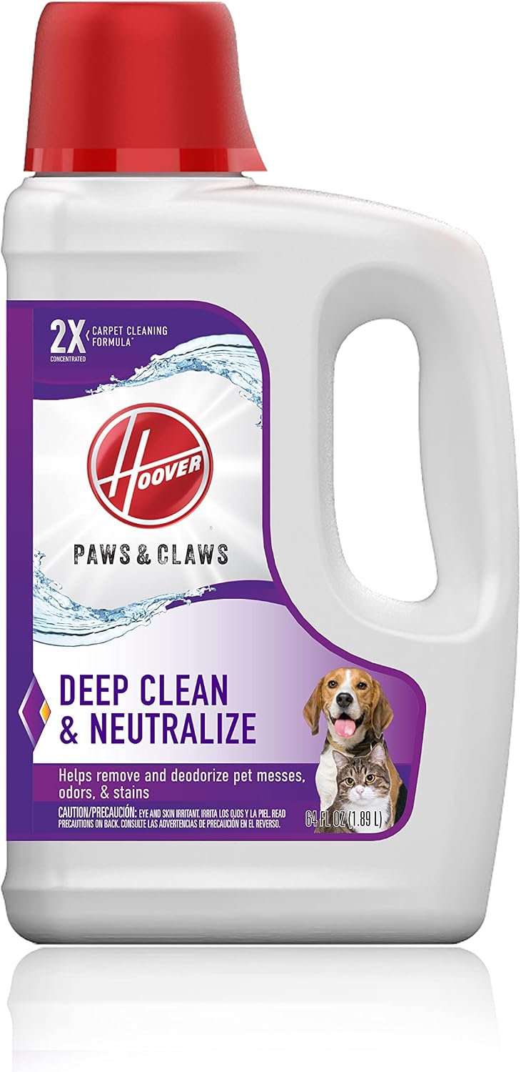 hoover powerdash pet advanced compact carpet cleaner machine, side view