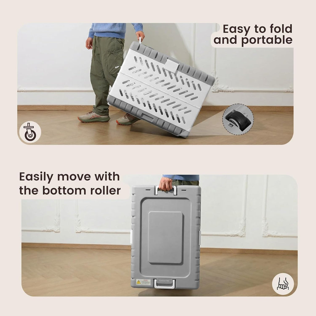 28 in handle basic dog crate for indoor shown in use