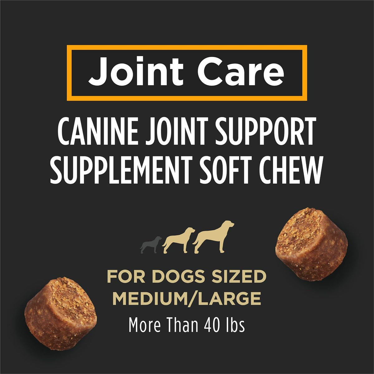 purina pro plan veterinary supplements for joint mobility, close-up detail