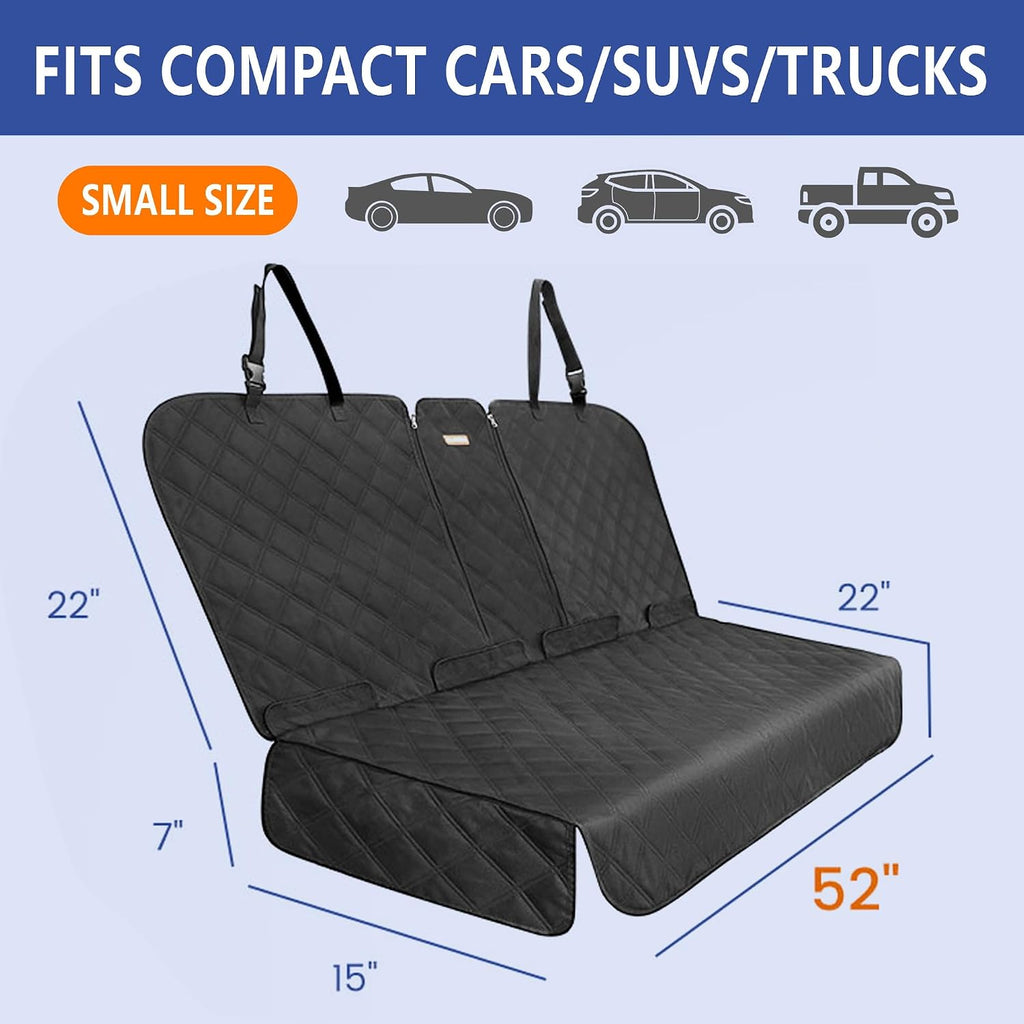 allansing back seat cover for compact cars and, package contents