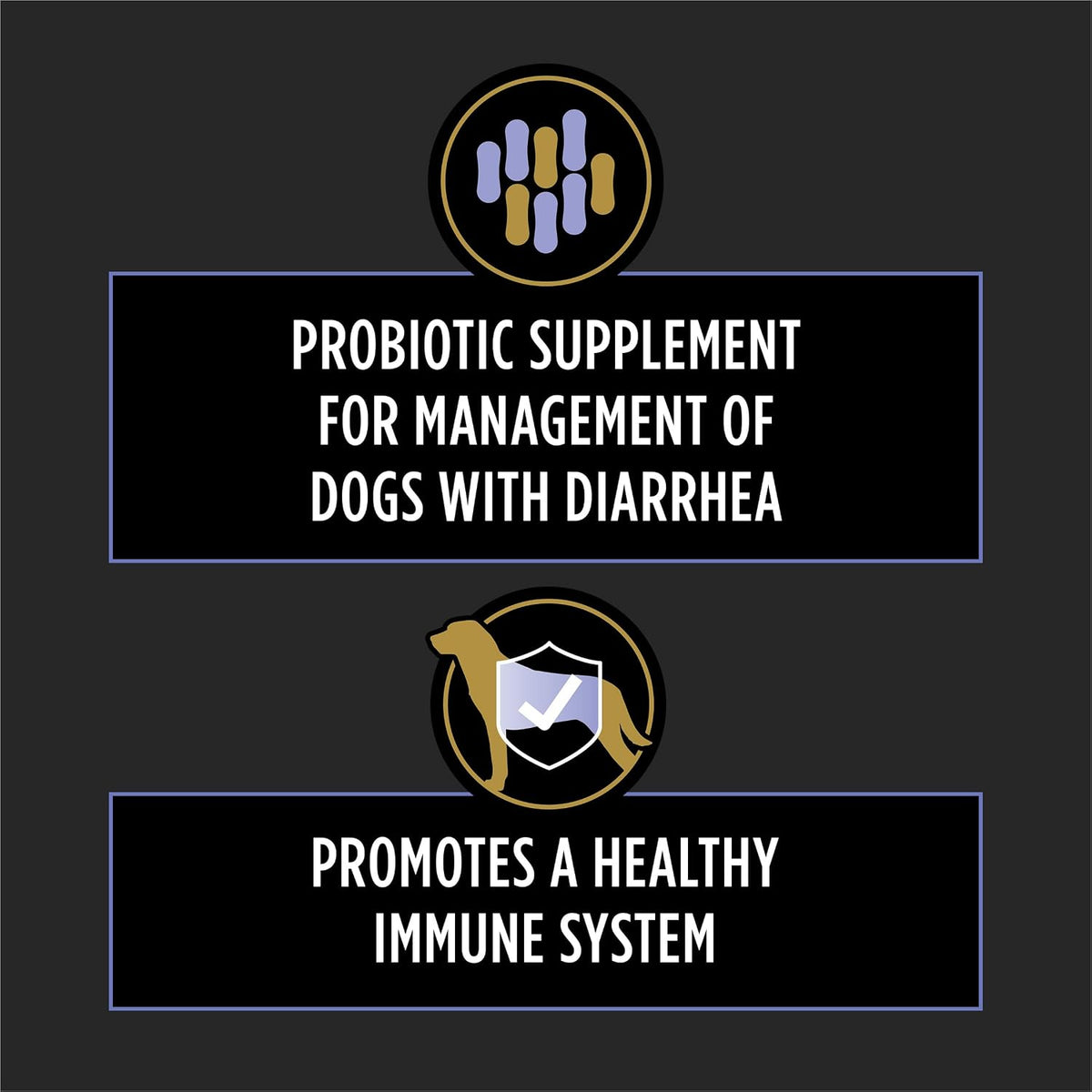 purina pro plan veterinary supplements fortiflora chewable dog, side view