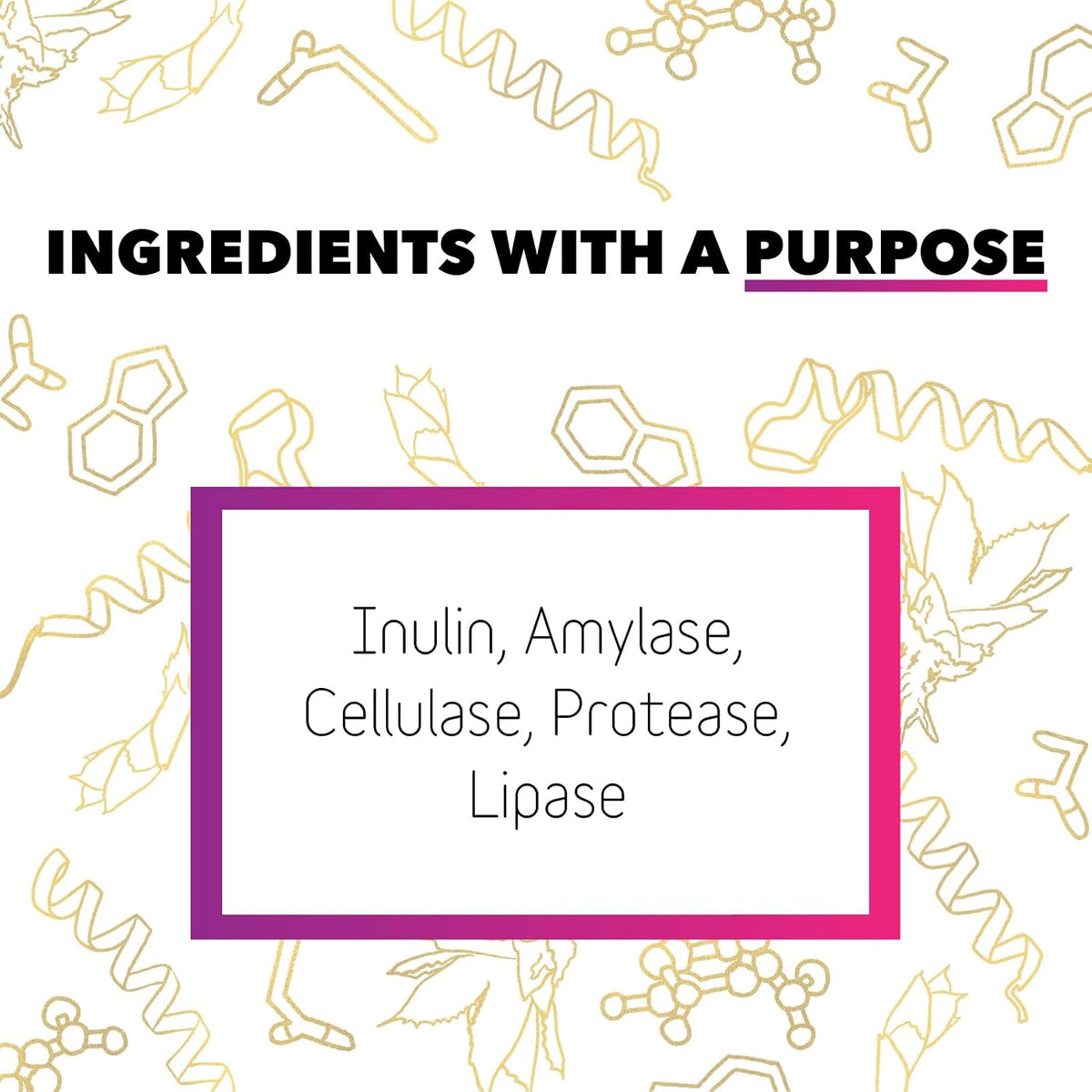 inclover optagest natural digestive aid, organic prebiotics &, side view