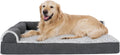 furhaven orthopedic dog bed for large dogs w/, main product view