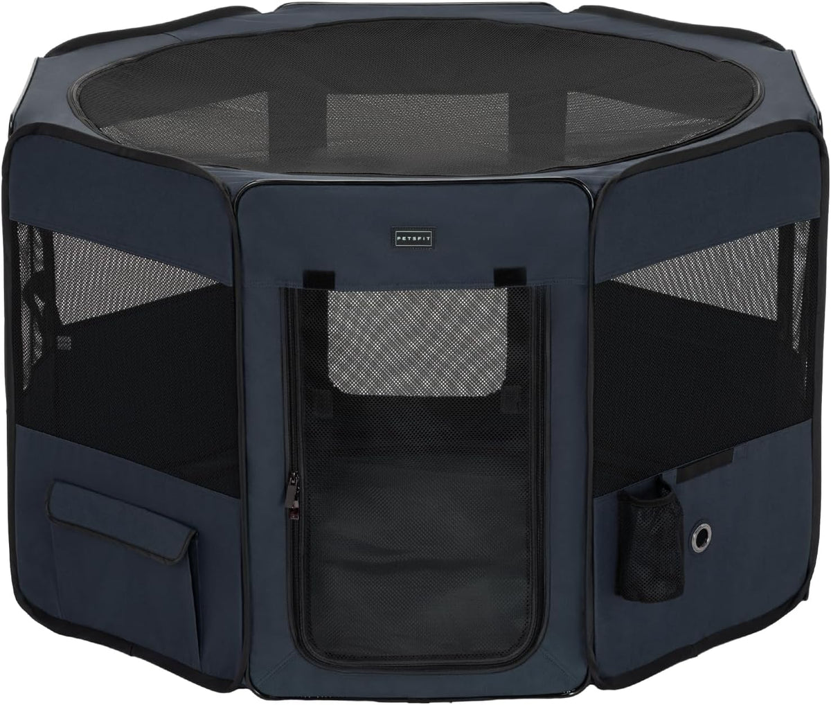 petsfit 36" dog playpen with dual zipper doors, main product view