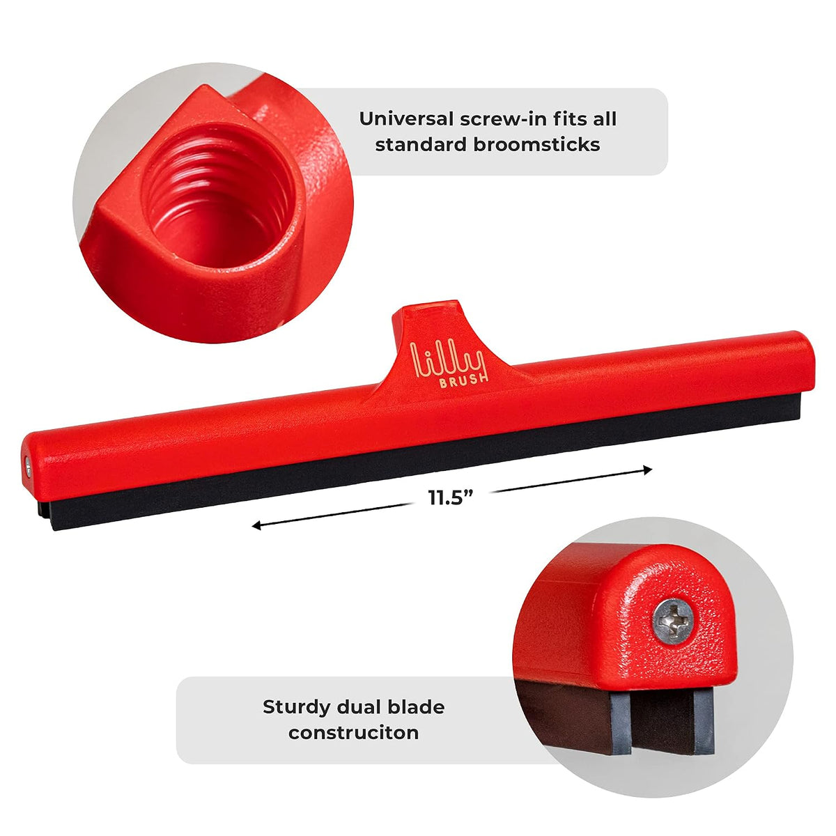 lilly brush mighty pet hair removal tool detailer shown in use