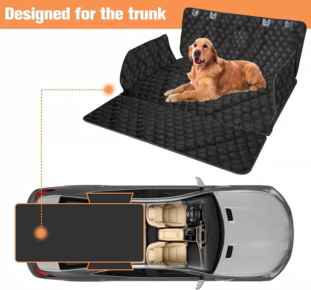 peticon suv cargo liner for dogs, trunk cover, package contents