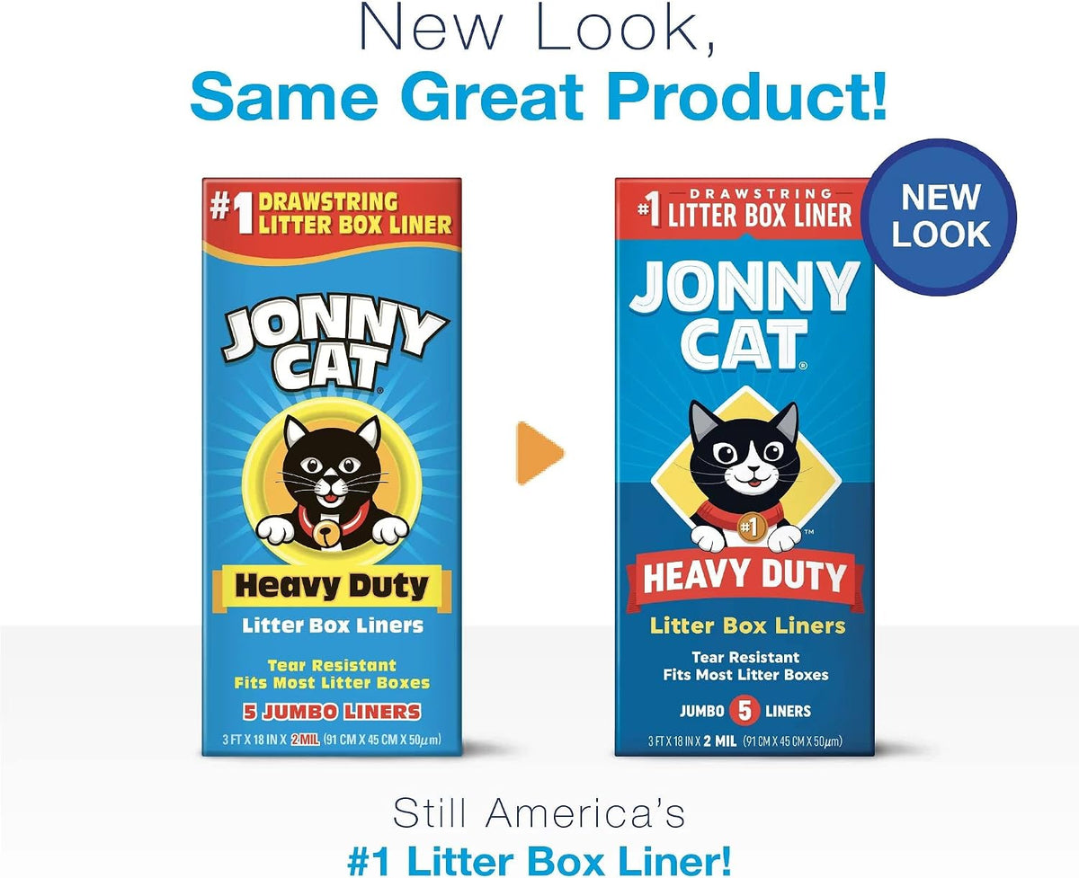 jonny heavy duty cat litter box liners (pack, close-up detail