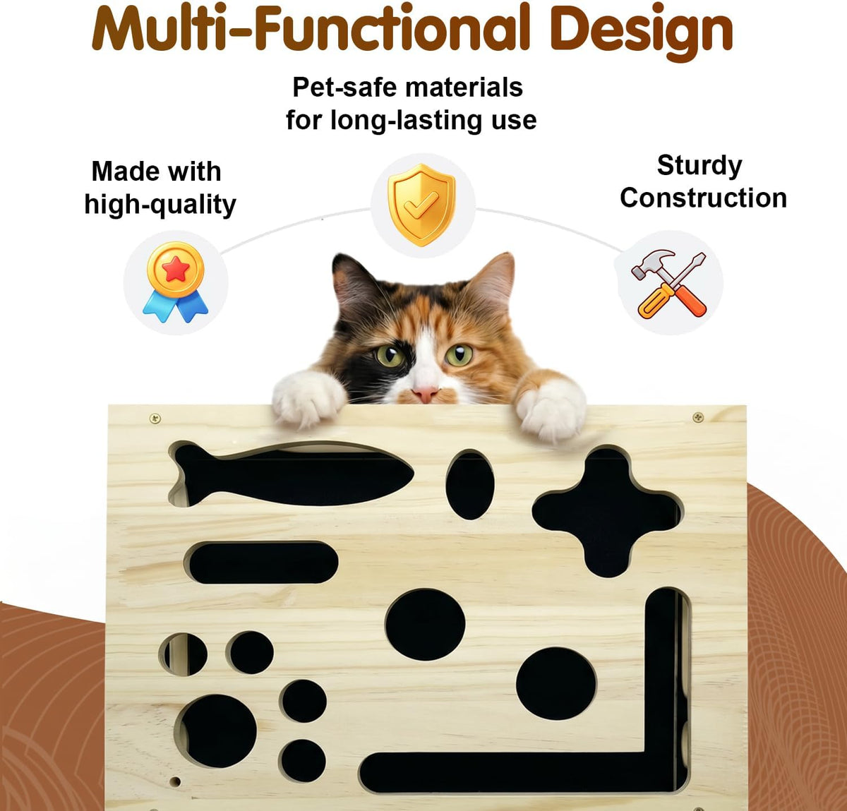 2026 new cat nail file scratcher, cat scratch, side view