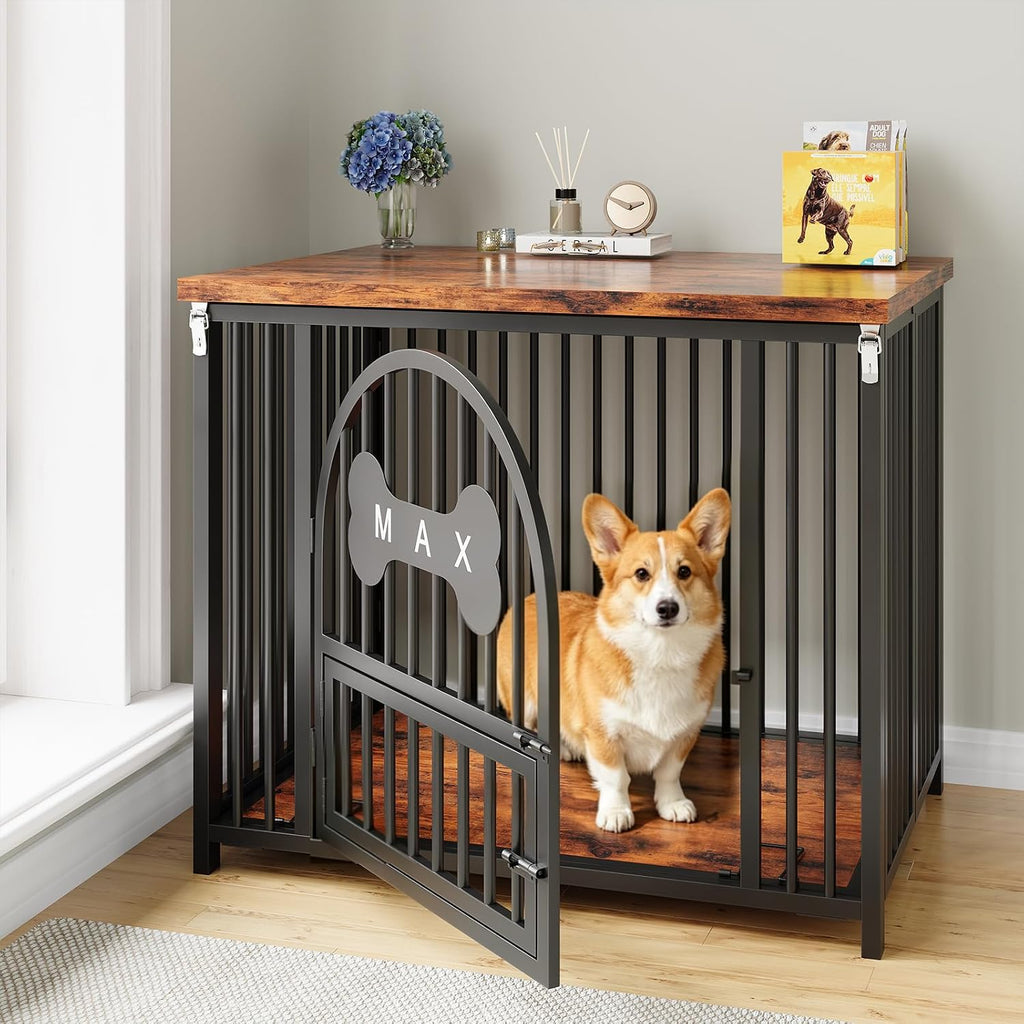 havenlyyouth dog crate furniture, no assembly heavy duty, main product view