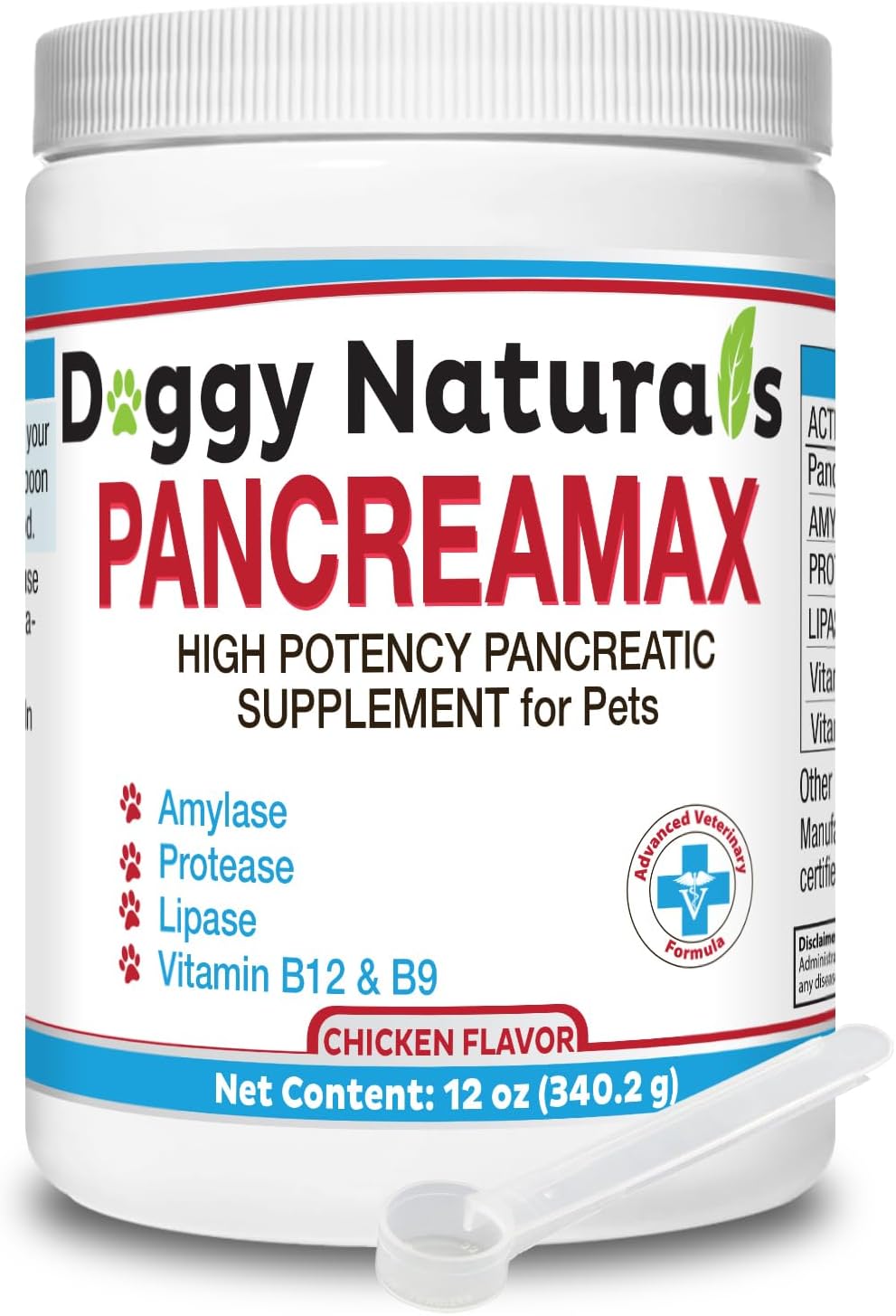 pancreamax 10x pancreatic enzymes for dogs and cats, main product view