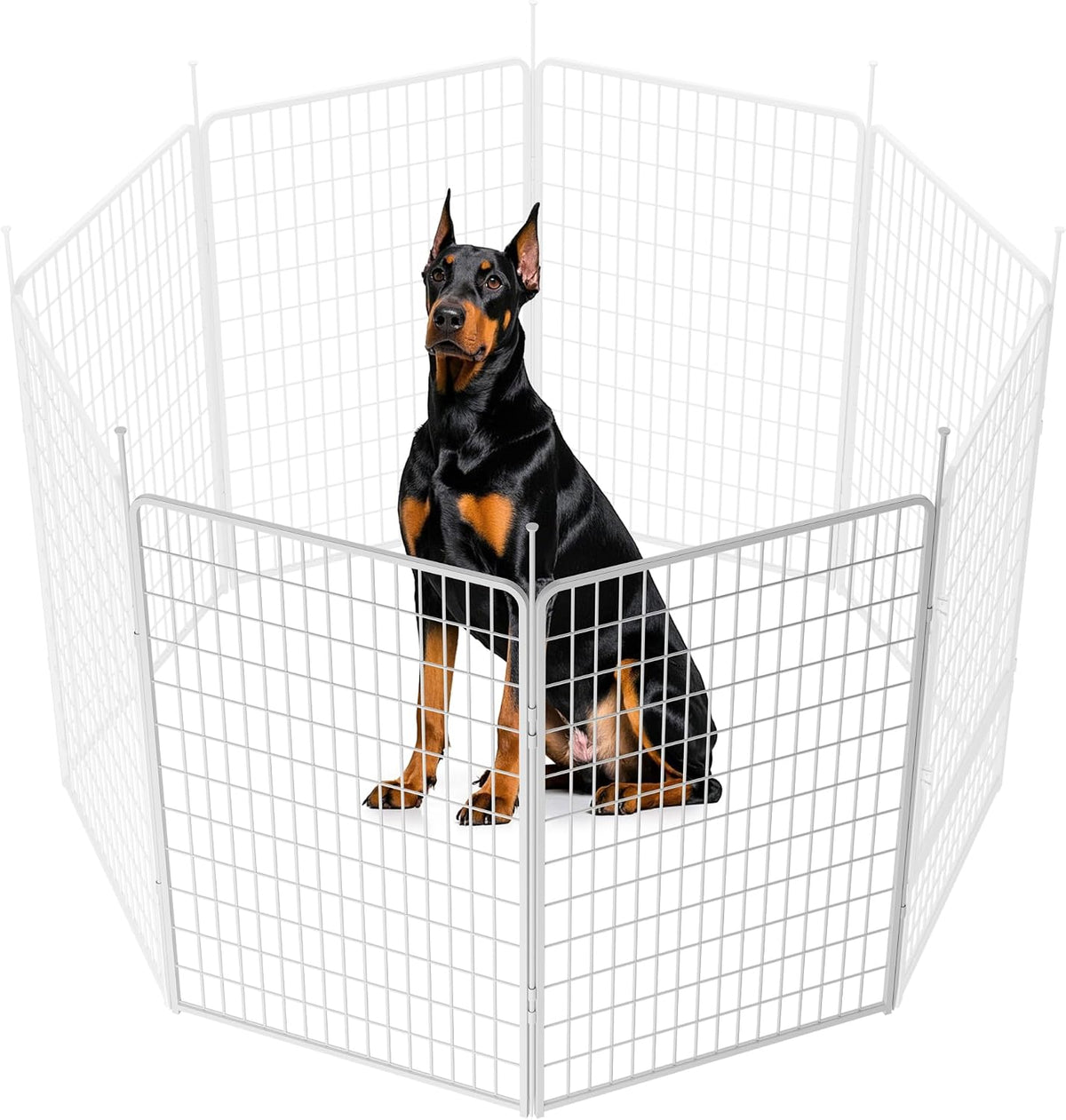sunsgrove dog playpen indoor, 50 inch 2 panels, main product view