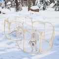 cold resistant cat playpen pvc dog playpen puppy, main product view