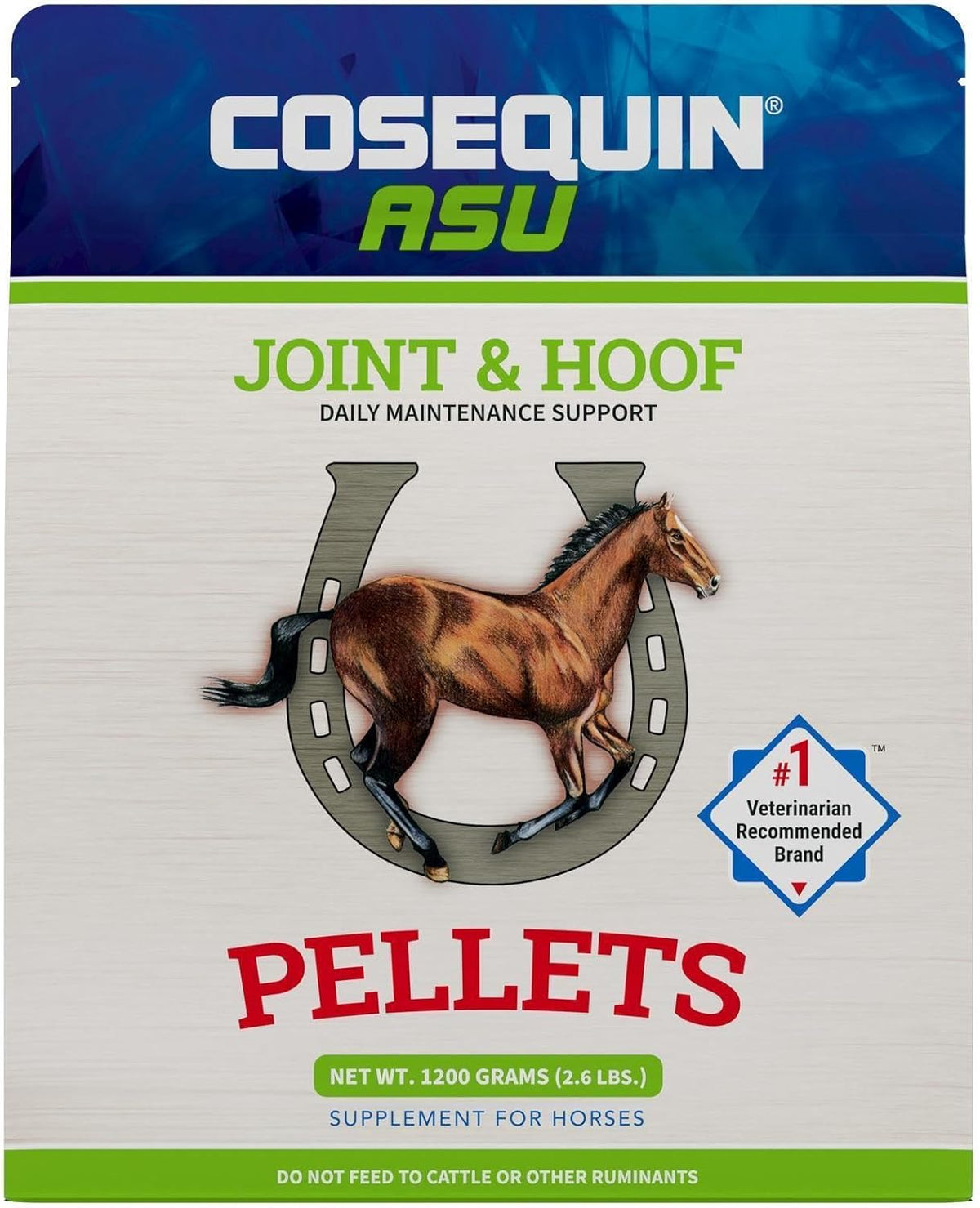 nutramax cosequin asu joint & hoof supplement for, main product view
