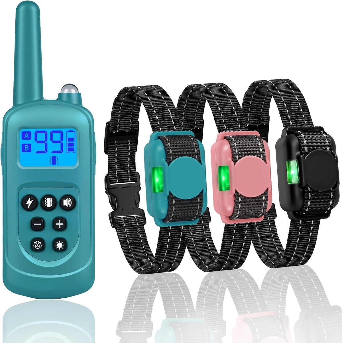 smallest dog training collar for 3 dogs，dog shock, main product view