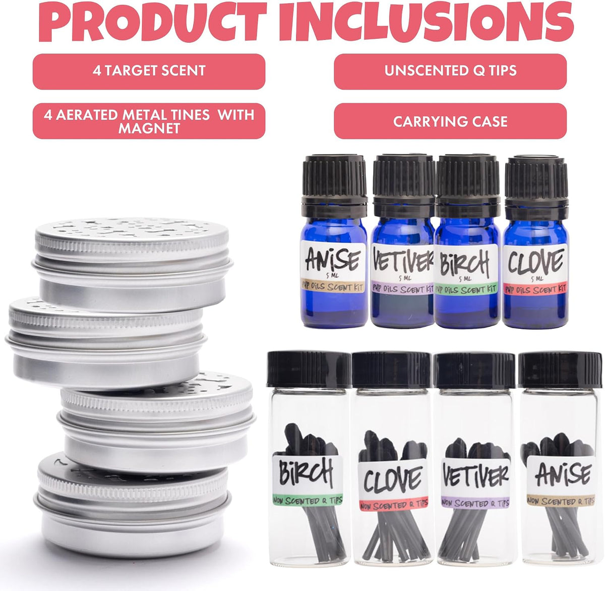 ink oil - pup scent work starter kit shown in use