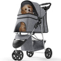 os motor 3 wheels pet stroller for small, main product view