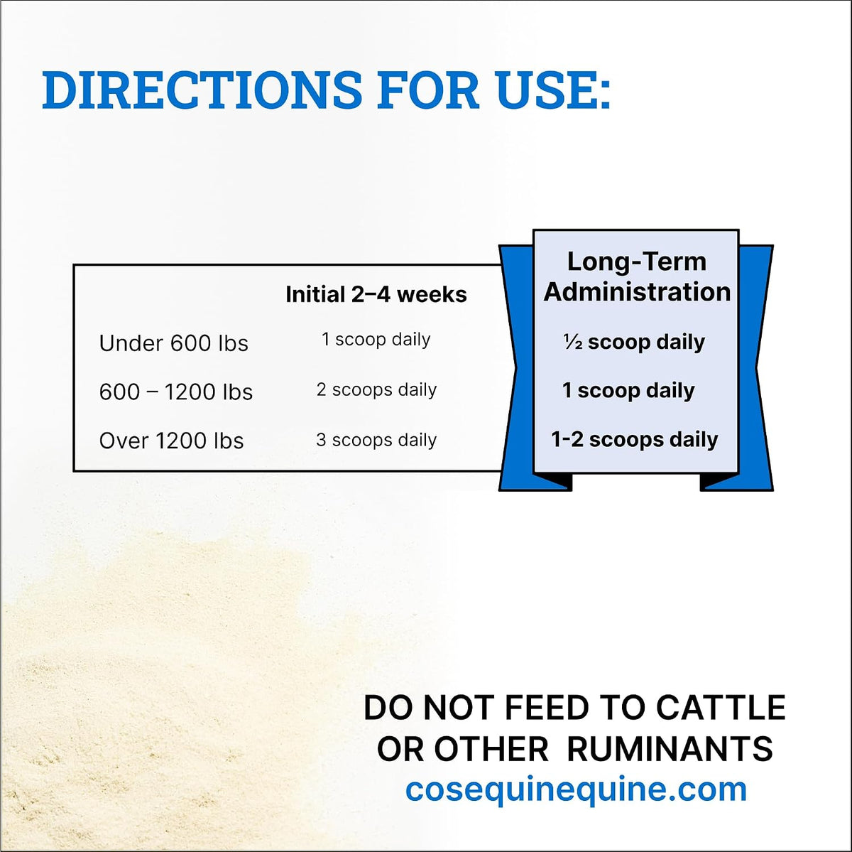 nutramax cosequin asu joint health supplement for horses showing dimensions