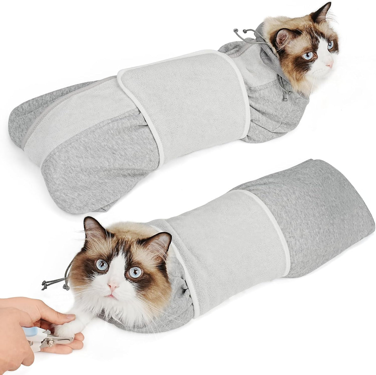 supet cat grooming wrap for cutting nails, self-adhesive, main product view
