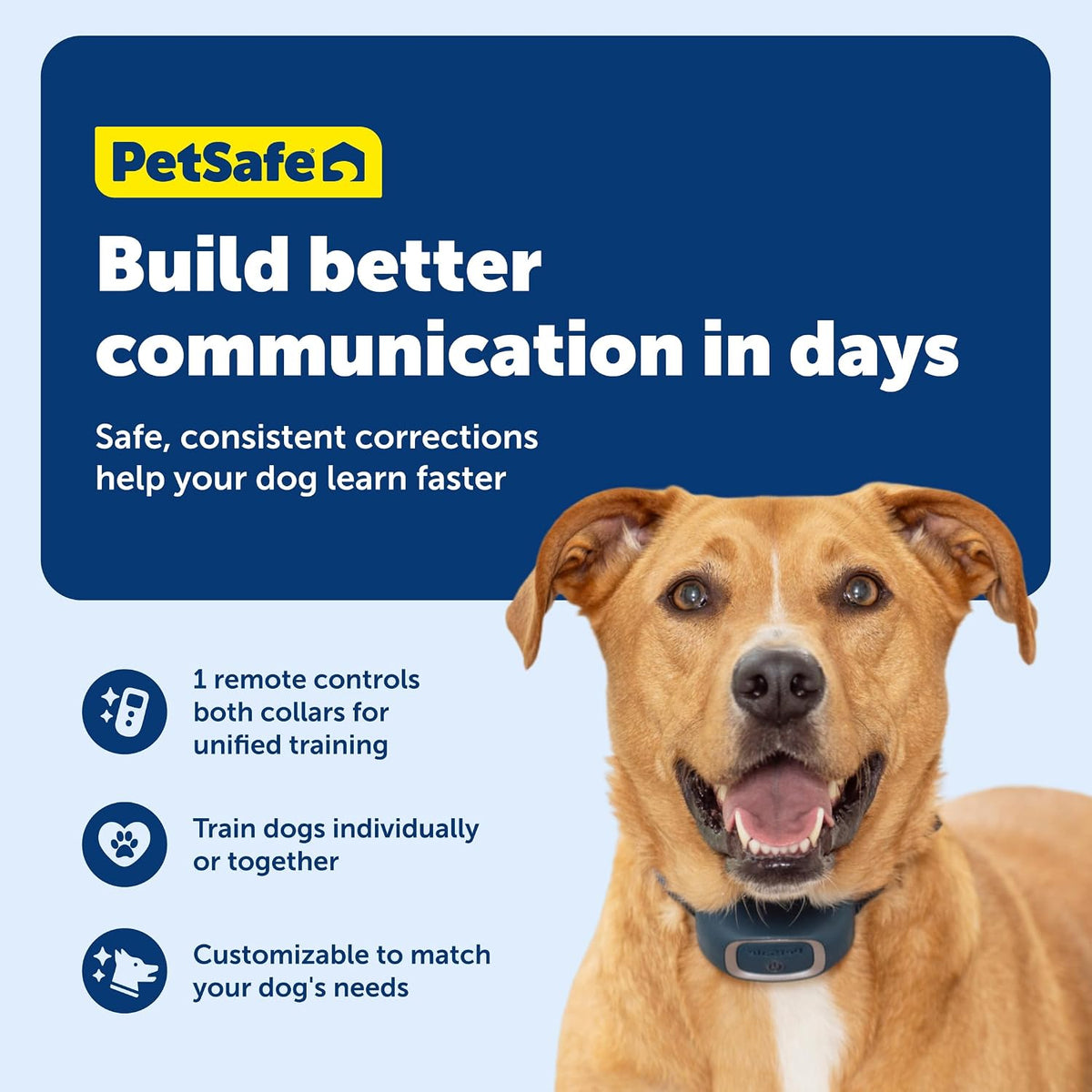 petsafe add-a-dog remote training collar – perfect for, side view