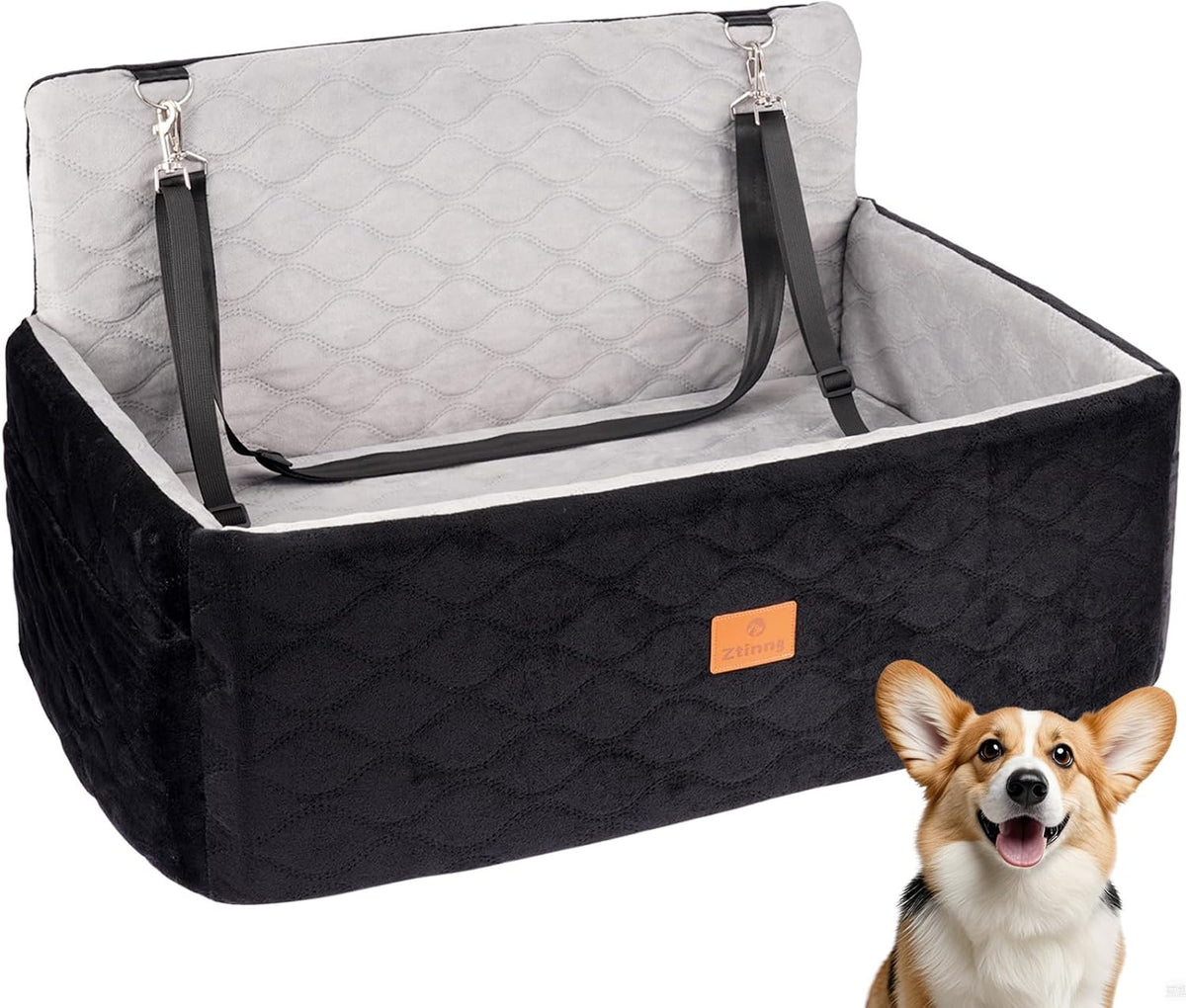 dog/cat car seat pet booster seat for dogs/cats, main product view