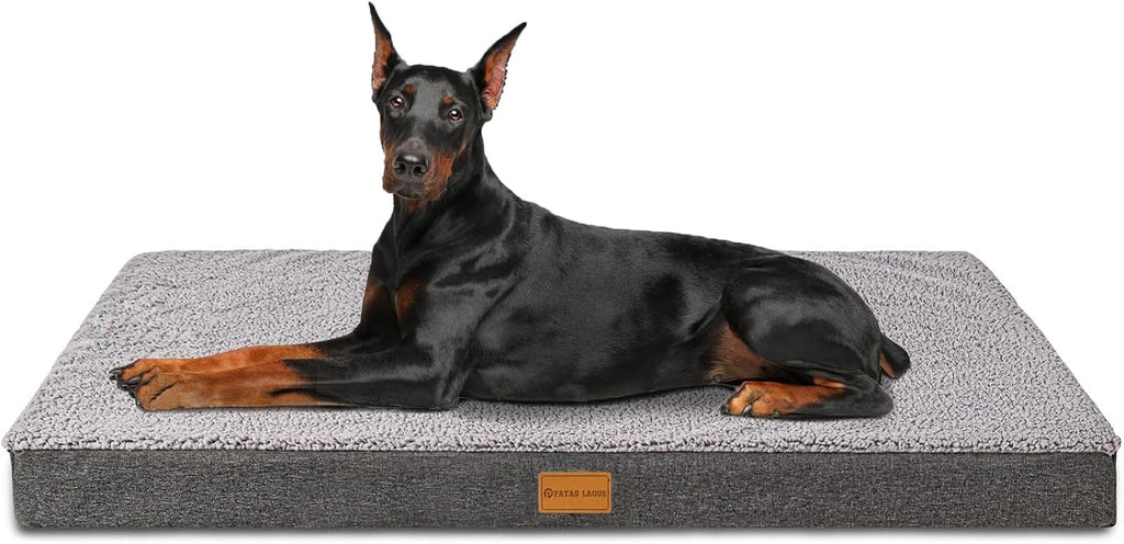 patas lague orthopedic large dog bed washable pet, main product view