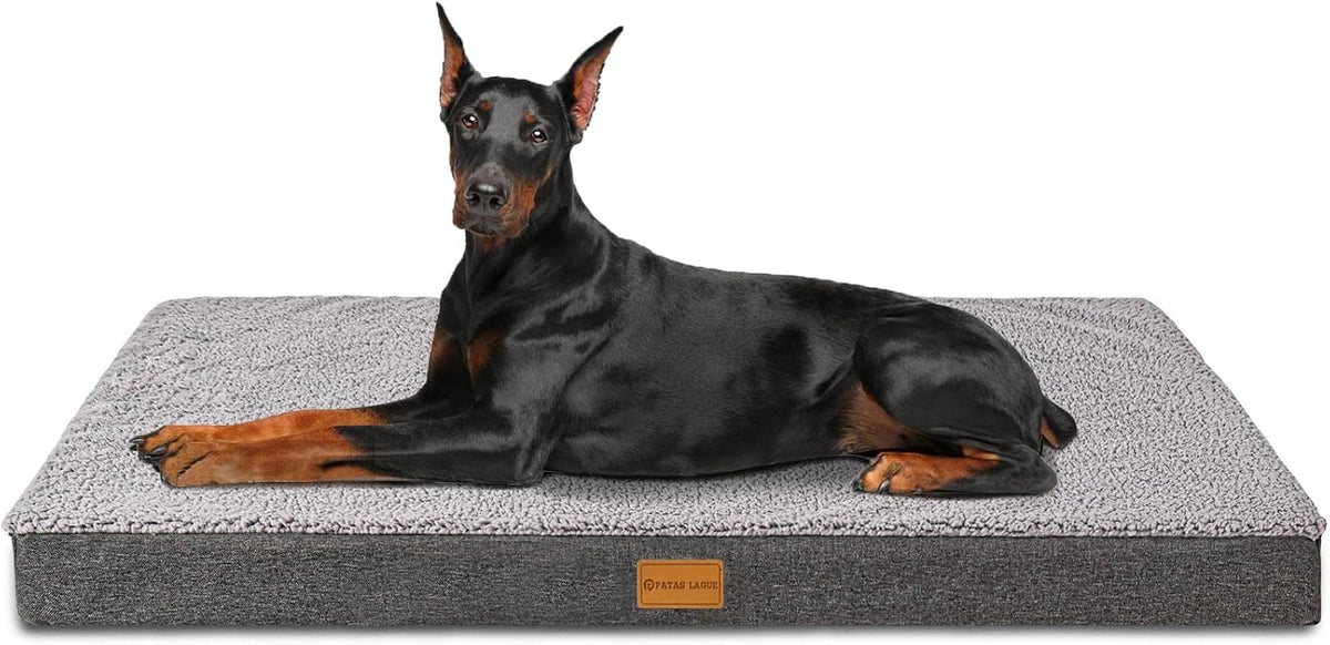 patas lague orthopedic large dog bed washable pet, main product view