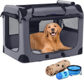 petprsco collapsible dog crate, 40 inch portable dog, main product view