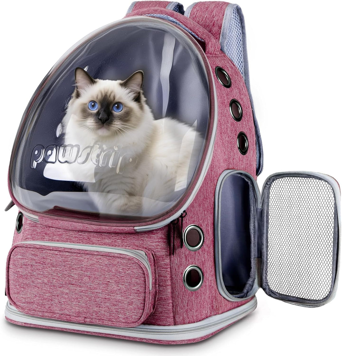 cat backpack carrier clear bubble window for cats, main product view