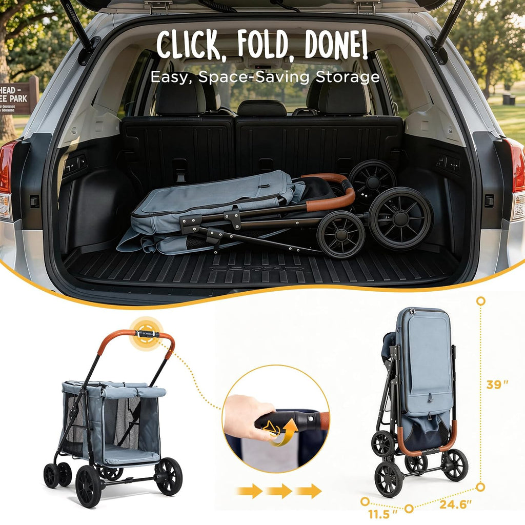 canine canyon scout pet stroller, heavy duty dog, package contents