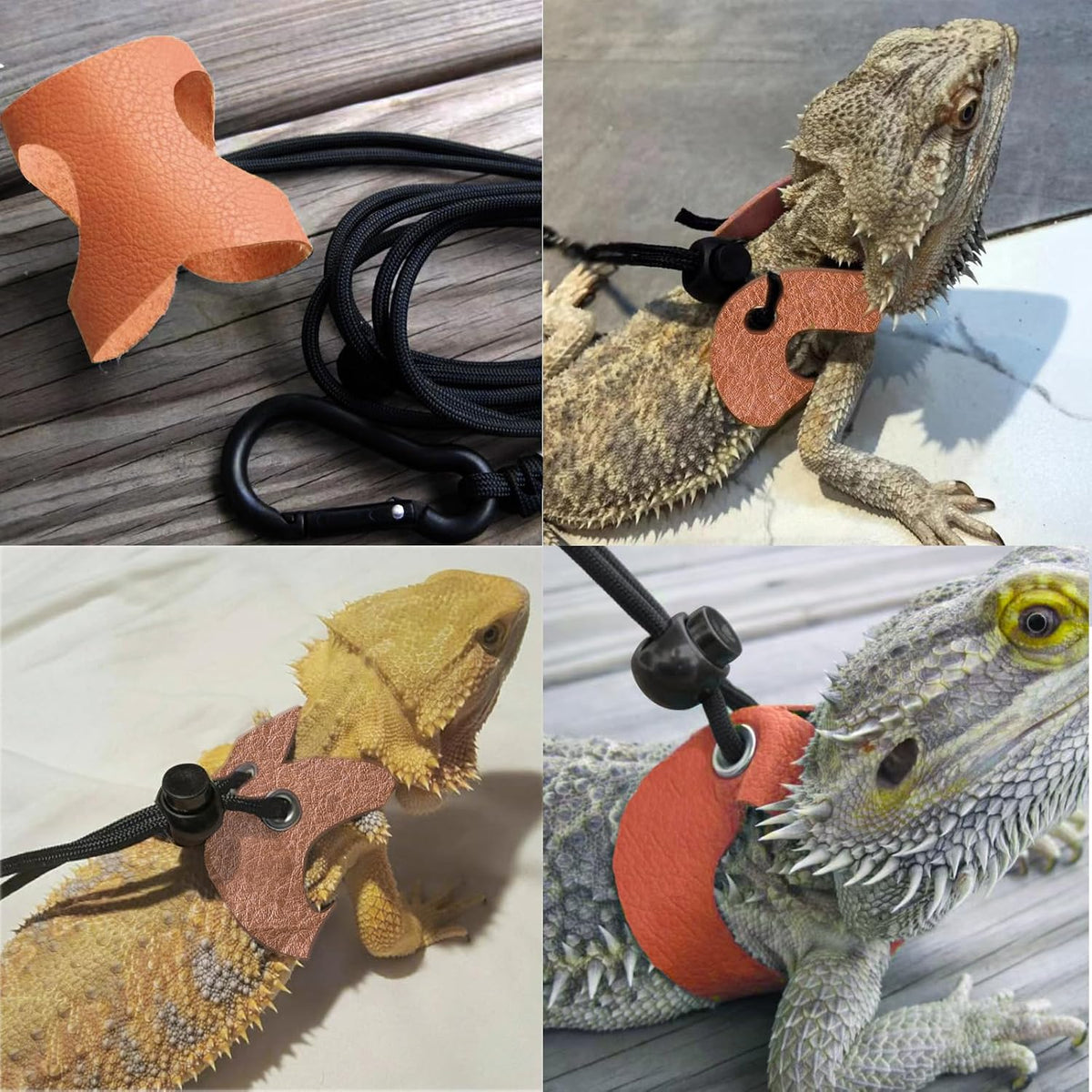 small animal portable backpack carrier with leather harness showing dimensions