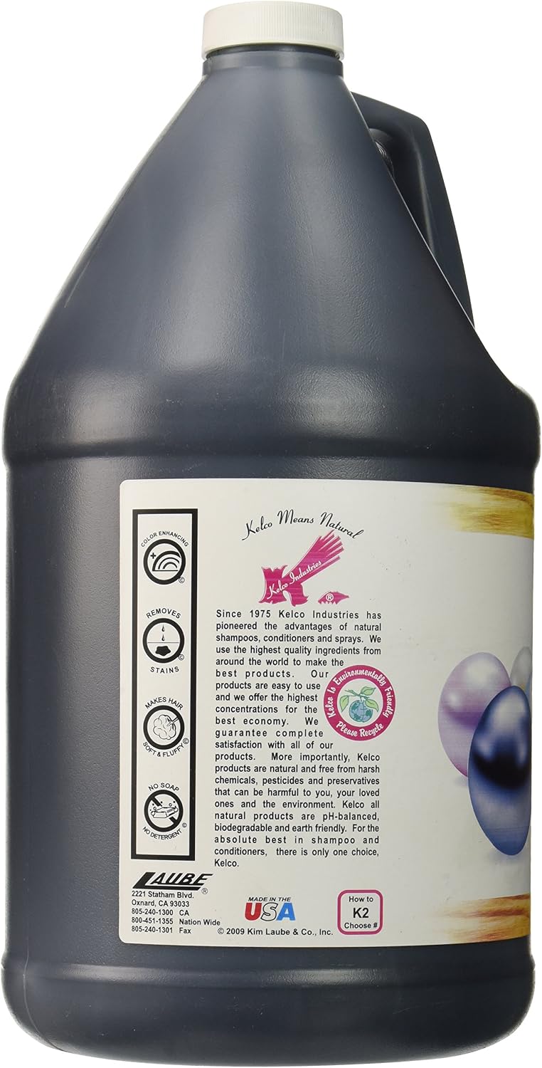 kelco 50:1 black star shampoo gallon shown in use