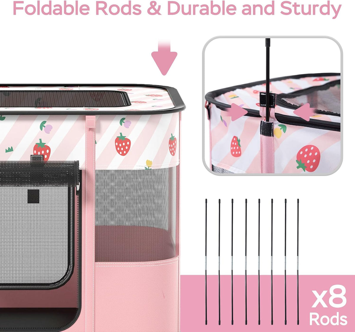 dog and cat pop play pen,pets houses for showing dimensions