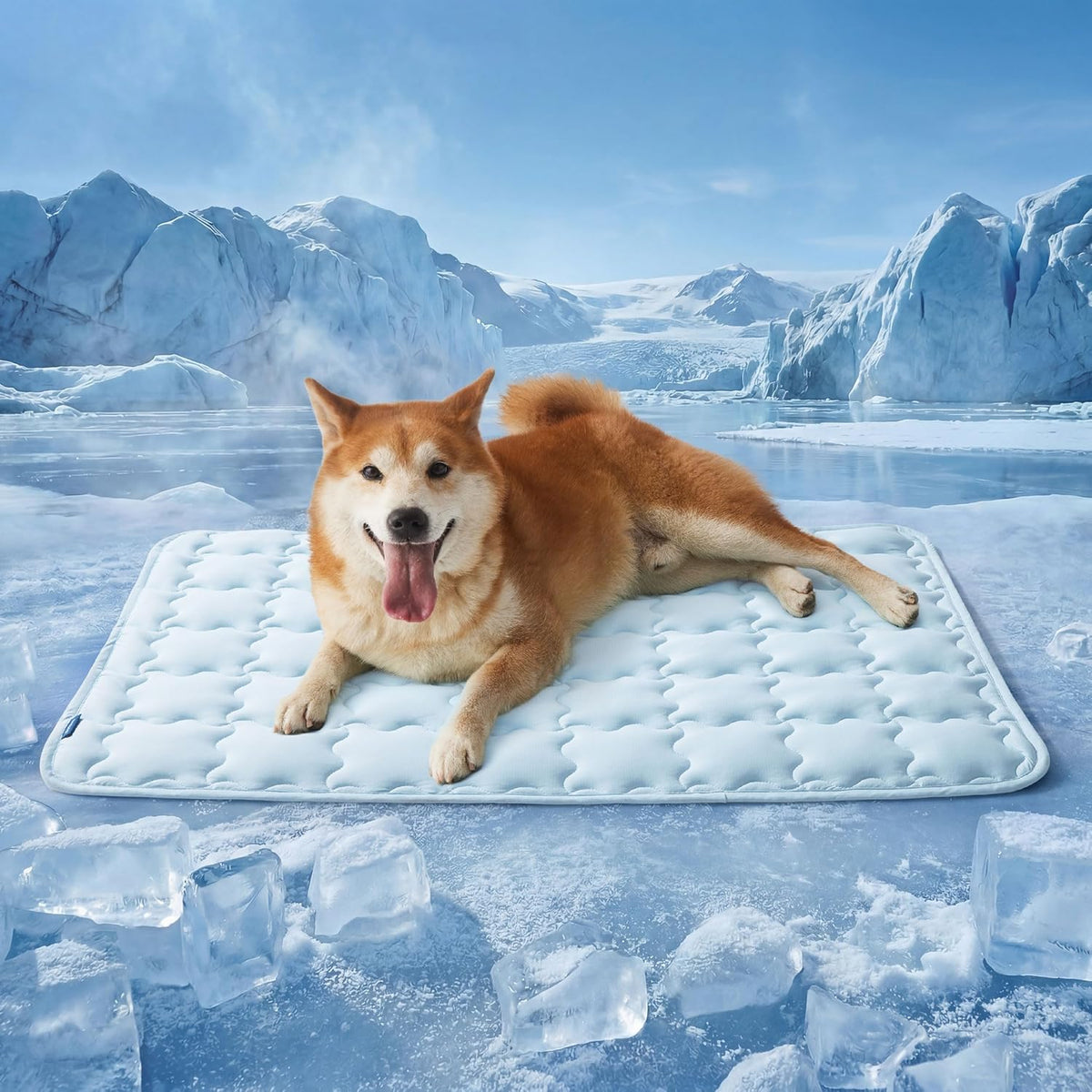 bedsure arcticmax™ cooling mat for large dogs,q-max>0.5 chill, main product view