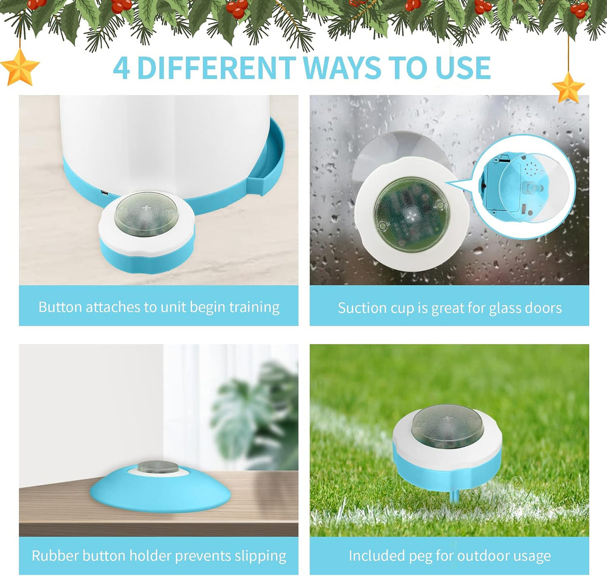petgeek dog treat dispenser with button, automatic dog showing dimensions