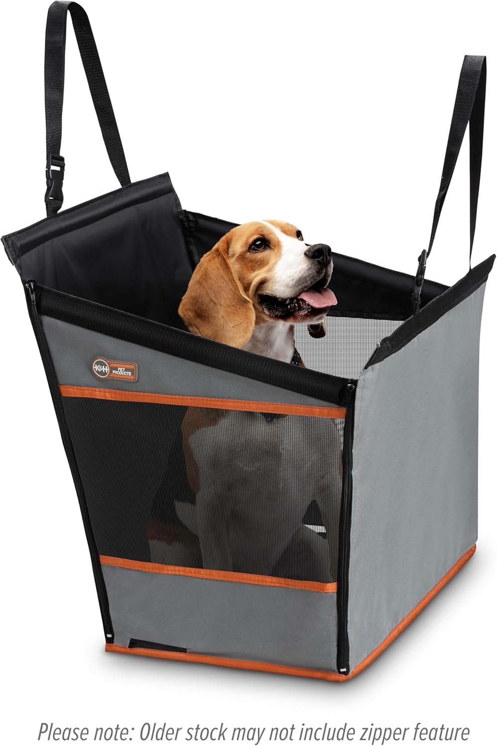 k&h buckle n go dog car seat for shown in use