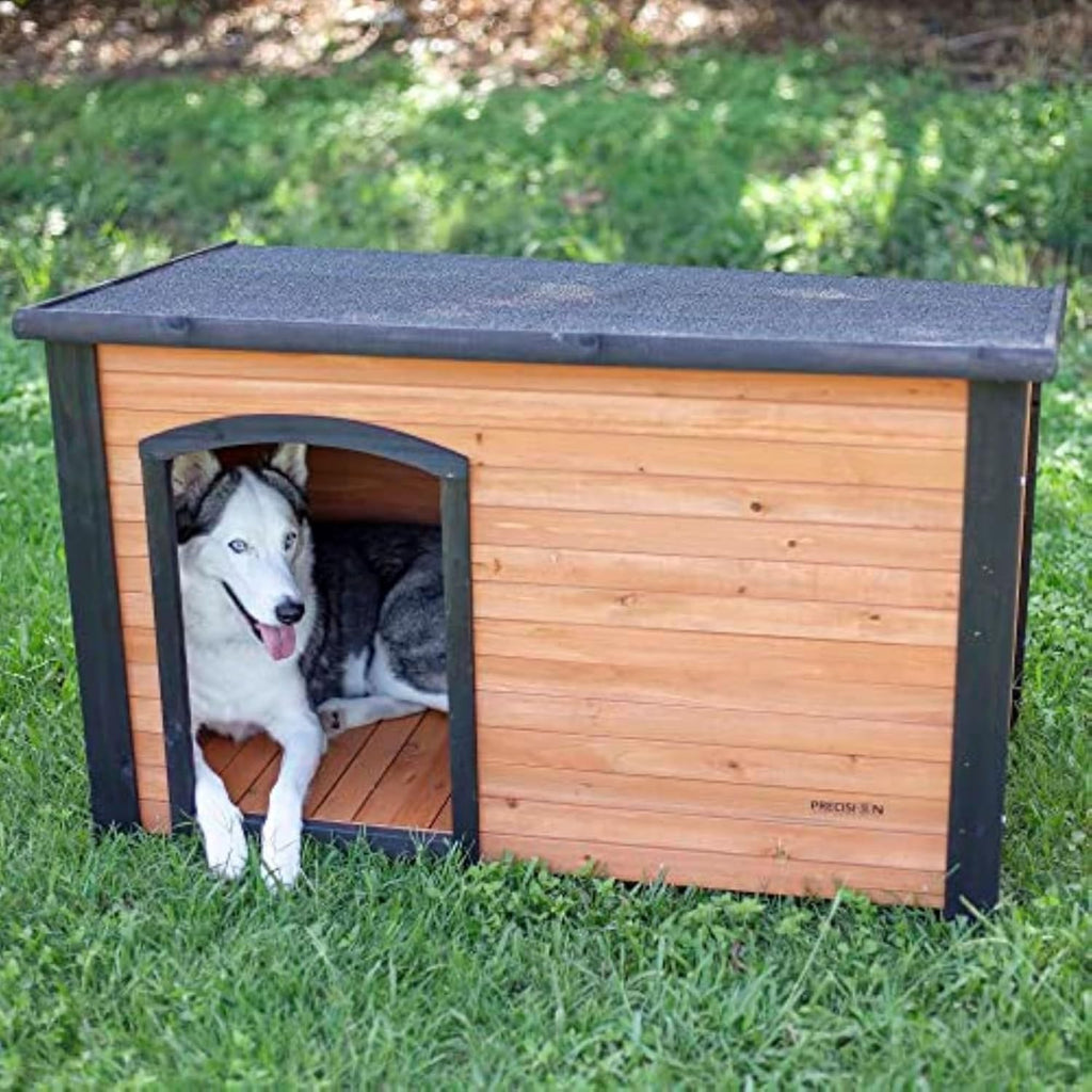 precision pet products extreme outback log cabin dog, view 10