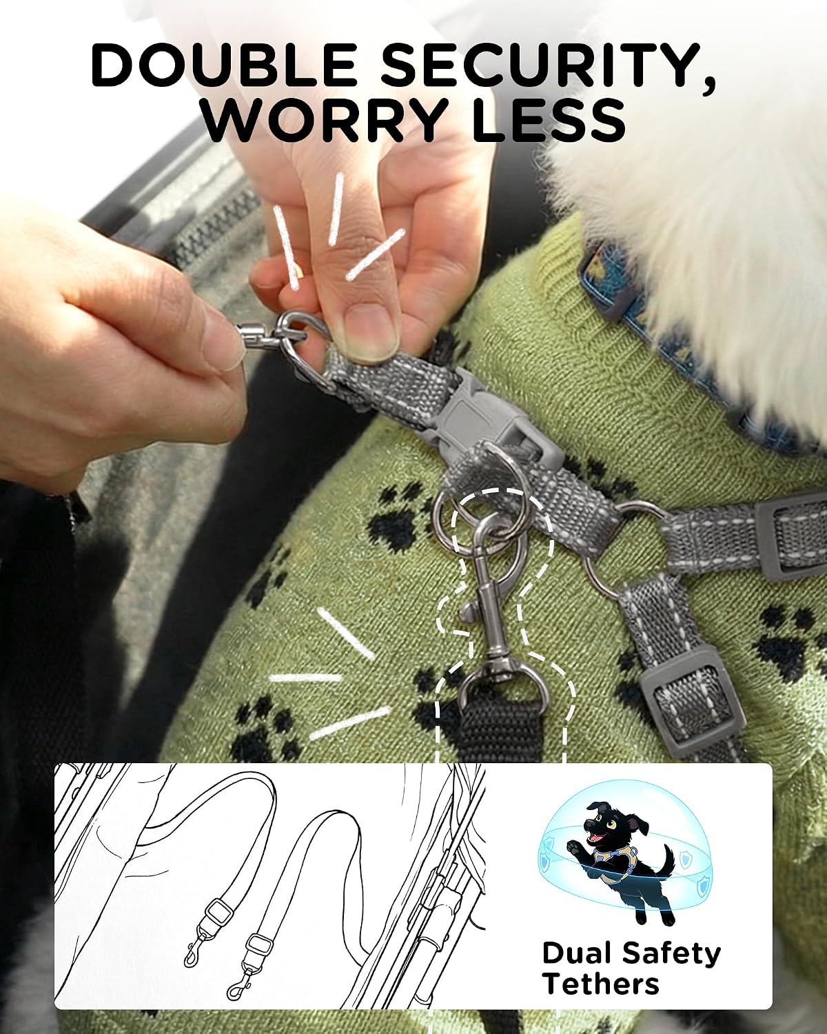 gtplayer foldable pet stroller for small dogs and, side view