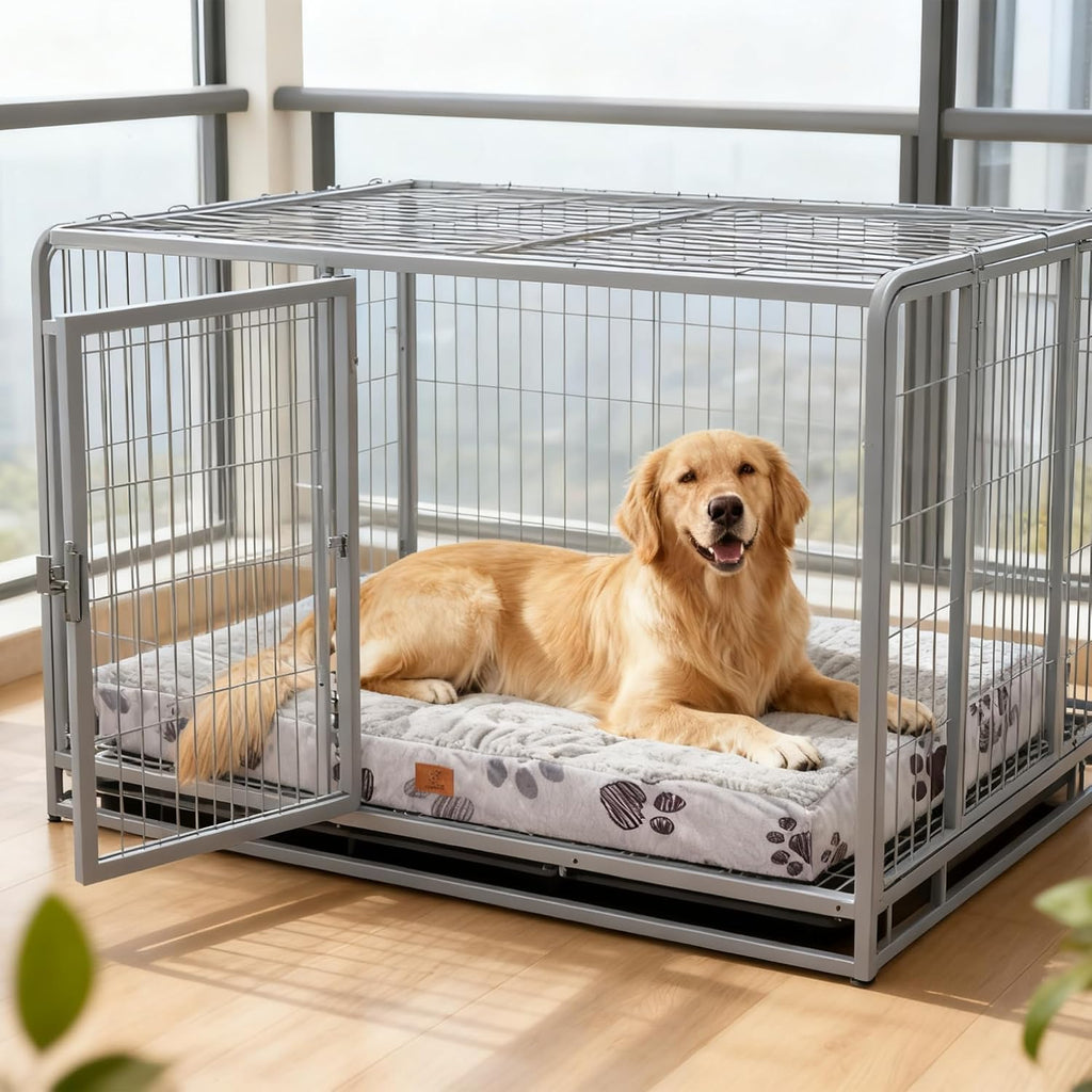 orthopedic xl dog bed for crate 41x27 inch, view 9