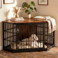 vowner 52 inch dog crate furniture corner for, main product view